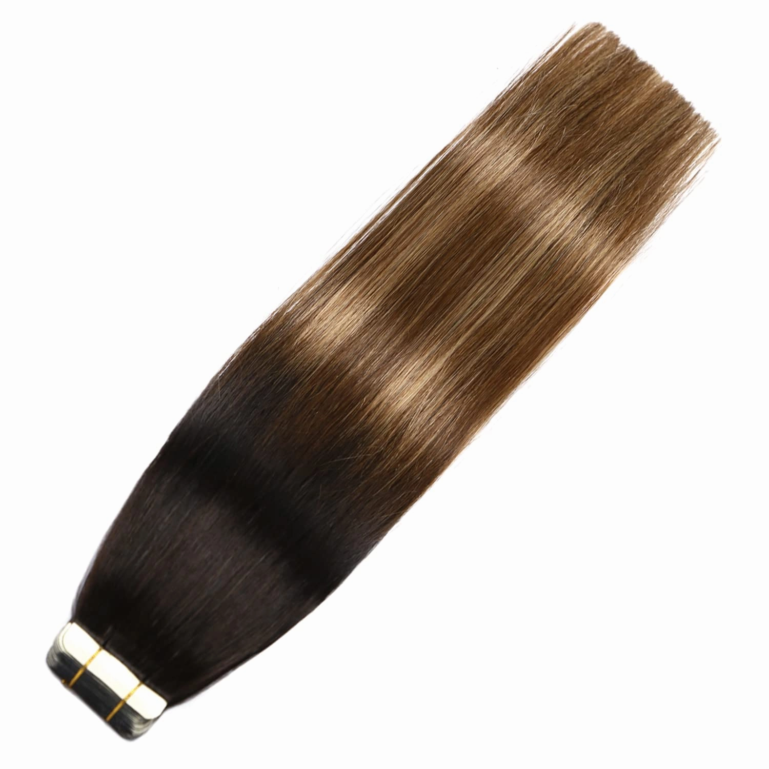 SURNEL Tape in Hair Extensions Balayage Ombre Color 1B Fading to 4 Brown Highlighted 27 Blonde Tape in Extensions Human Hair 20 inch Remy Tape Hair Extensions 20 Pcs 50g(#1B/4/27-20)