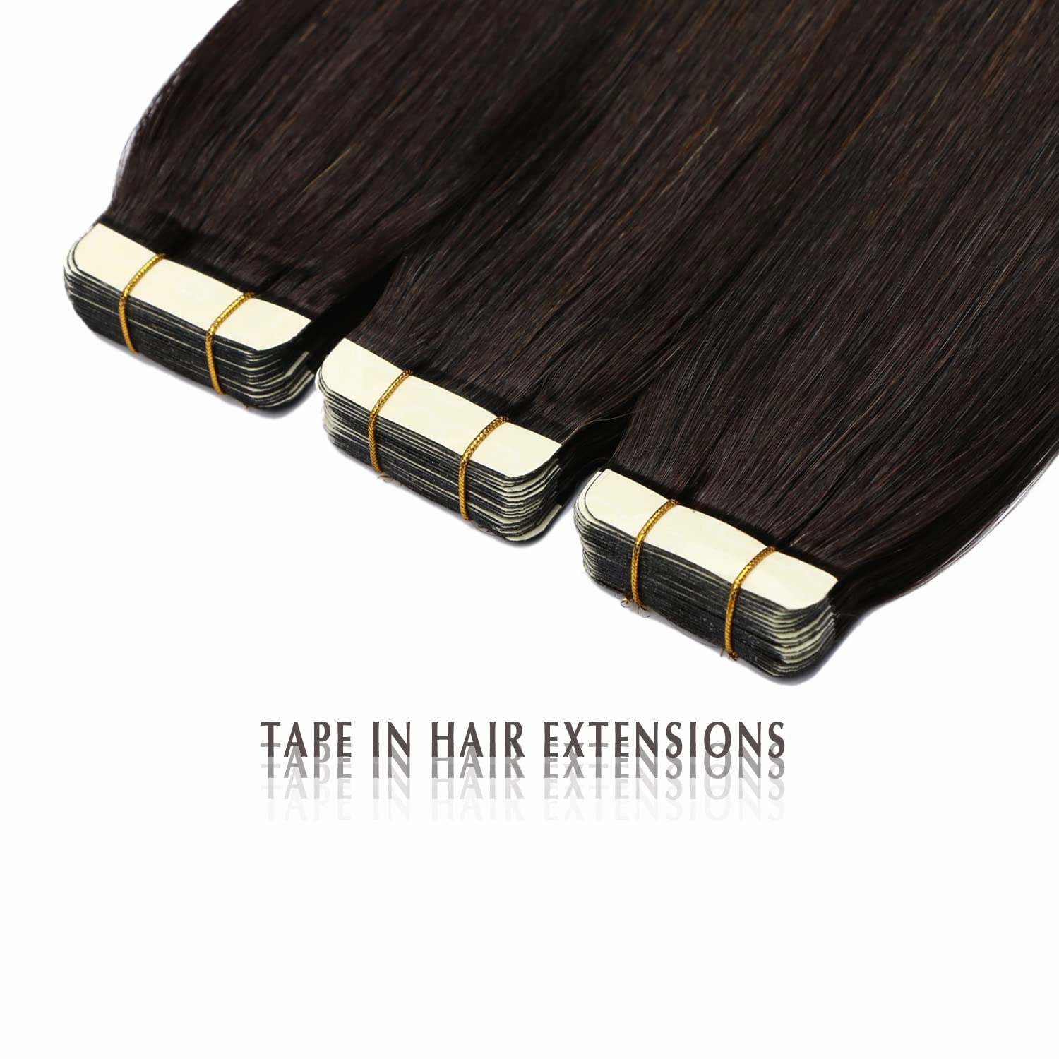 SURNEL Tape in Hair Extensions Balayage Ombre Color 1B Fading to 4 Brown Highlighted 27 Blonde Tape in Extensions Human Hair 20 inch Remy Tape Hair Extensions 20 Pcs 50g(#1B/4/27-20)