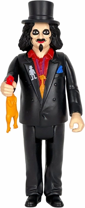 Svengoolie Retro-Style 3.75-Inch Action Figure for Adults with Rubber Chicken | 5 Points Articulation