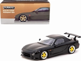 Tarmac Works 1/64 Mazda RX-7 FD-3S Mazda Speed A-Spec Black Tarmac Works Mazda Mazdaspeed Mini Car [Parallel Import]