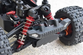 Team Corally 1/10 Sketer XL4S C-00191 Upgrade Parts Aluminum Front & Rear Adjustable Dampers 130mm - 4Pc Set Black
