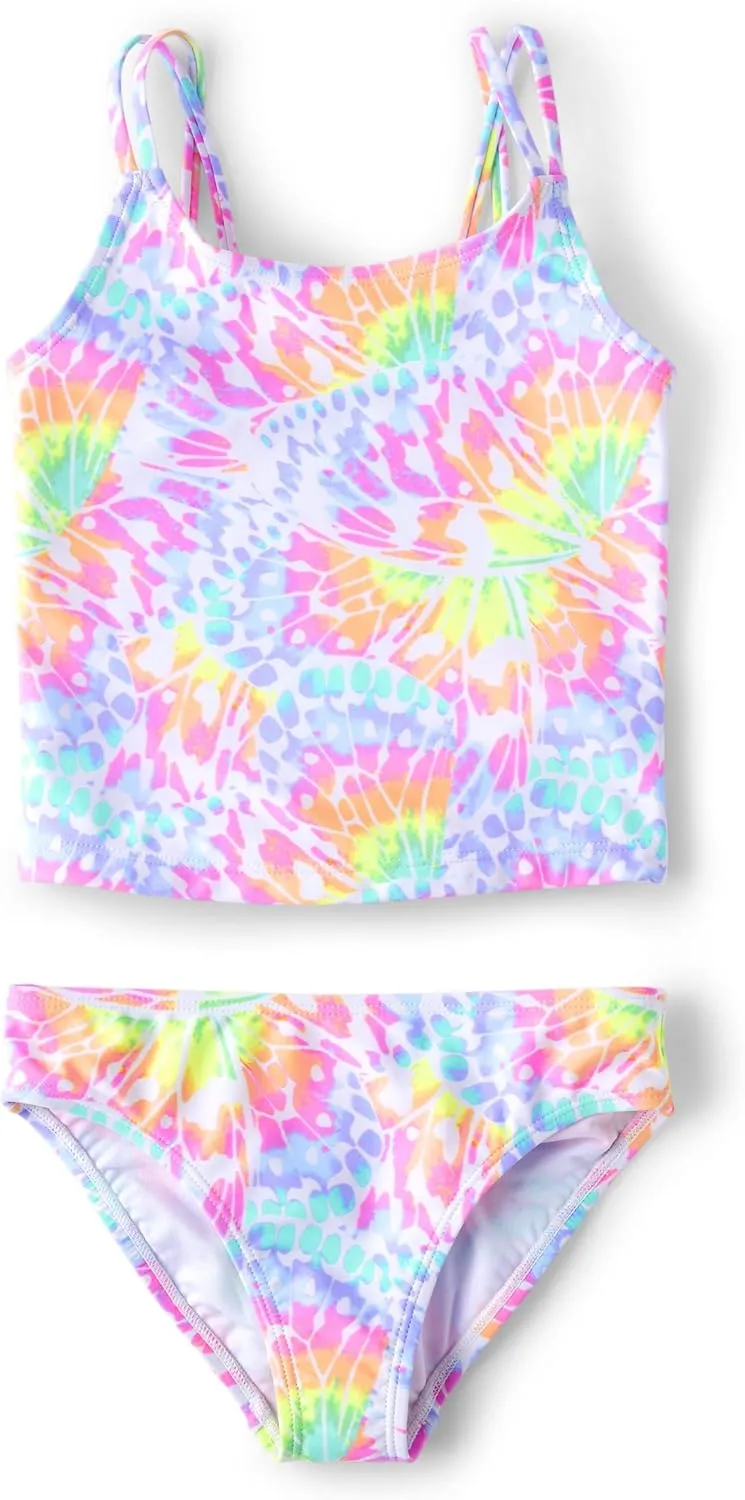 The Children's Place Girls' 2-Piece Tankini Swimsuit