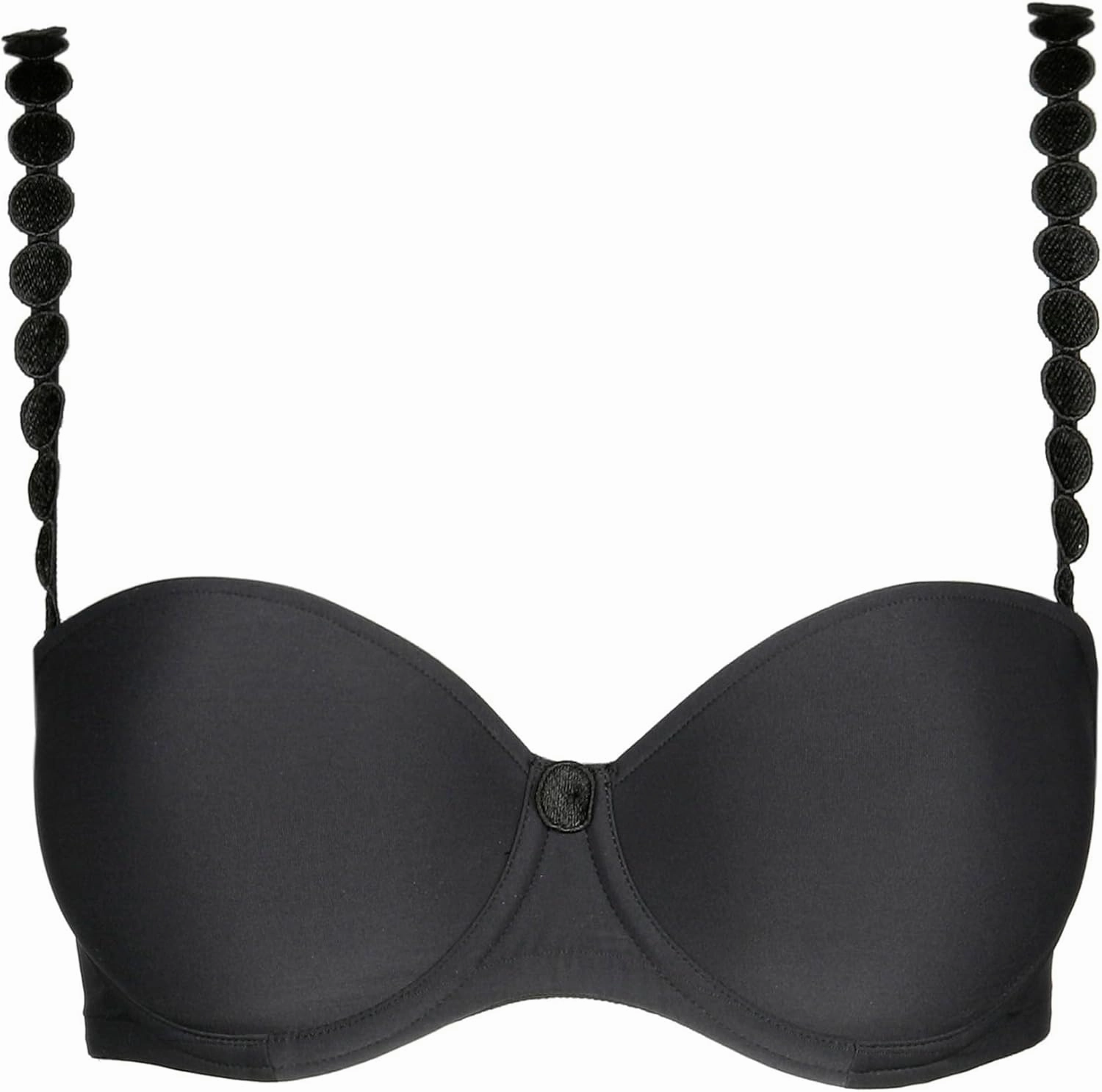 Tom Strapless T-Shirt Bra 34B, Charcoal