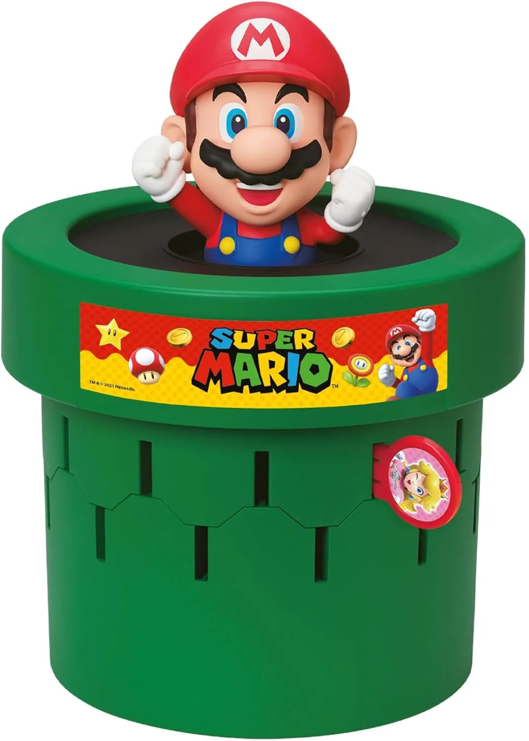 TOMY Pop Up Super Mario Board Game - Family and Preschool Kids Games for Family Game Night - Kids Activities and Super Mario Toys - Girls and Boys Games - 2-4 Players - Ages 4 Years and Up