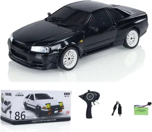 Toucan RC Hobby LdRC A99 1/18 Rwd RC Car Drift Car Remote Control Racing Vehicles Model Lights