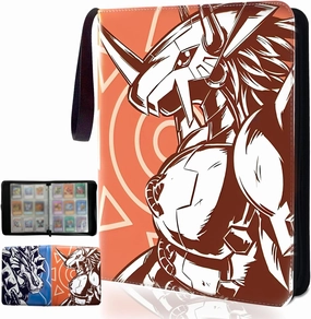 Trading Card Binder, Fits 900 Cards Card Collector Album Holder,with 50 Removable Sleeves Toys Gifts for Boys Girls