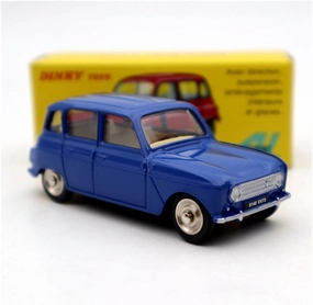 Treasureable Alloy Vehicle Model 1 43 for Renault 4L Die-Casting Car Model Collection Gift Toy Commemorative Crafts Festive Deluxe Gift