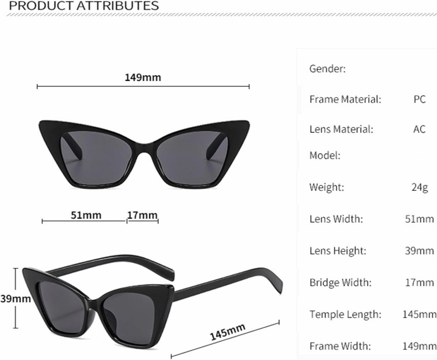 Trend Big Frame Personality Cat Eye Sunglasses Women Men Fashion Outdoor Street Photography Sunglasses Unisex Uv400