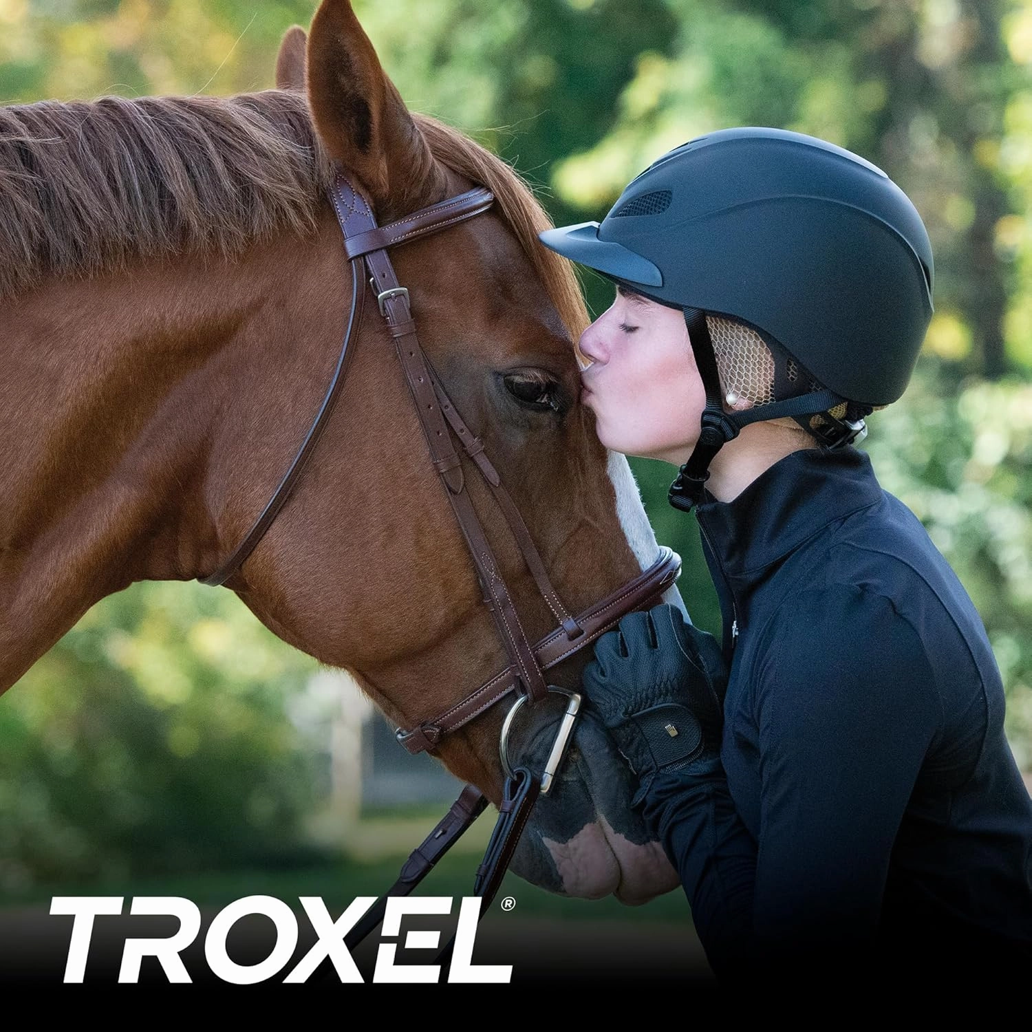Troxel Dynasty Ultralight Horse Riding Helmet, Low-Profile, Adjustable Design, Safety Horseback Riding Gear