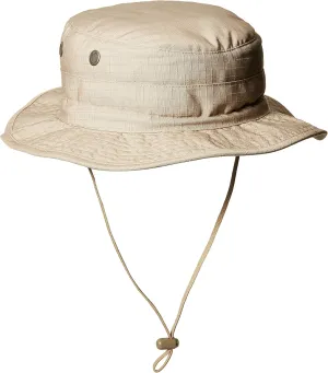 Tru-Spec Gen-II Adjustable Boonie Hat - Military Standard Issue - Adjustable Strap - 65/35 Polyester/Cotton Rip-Stop - OSFM