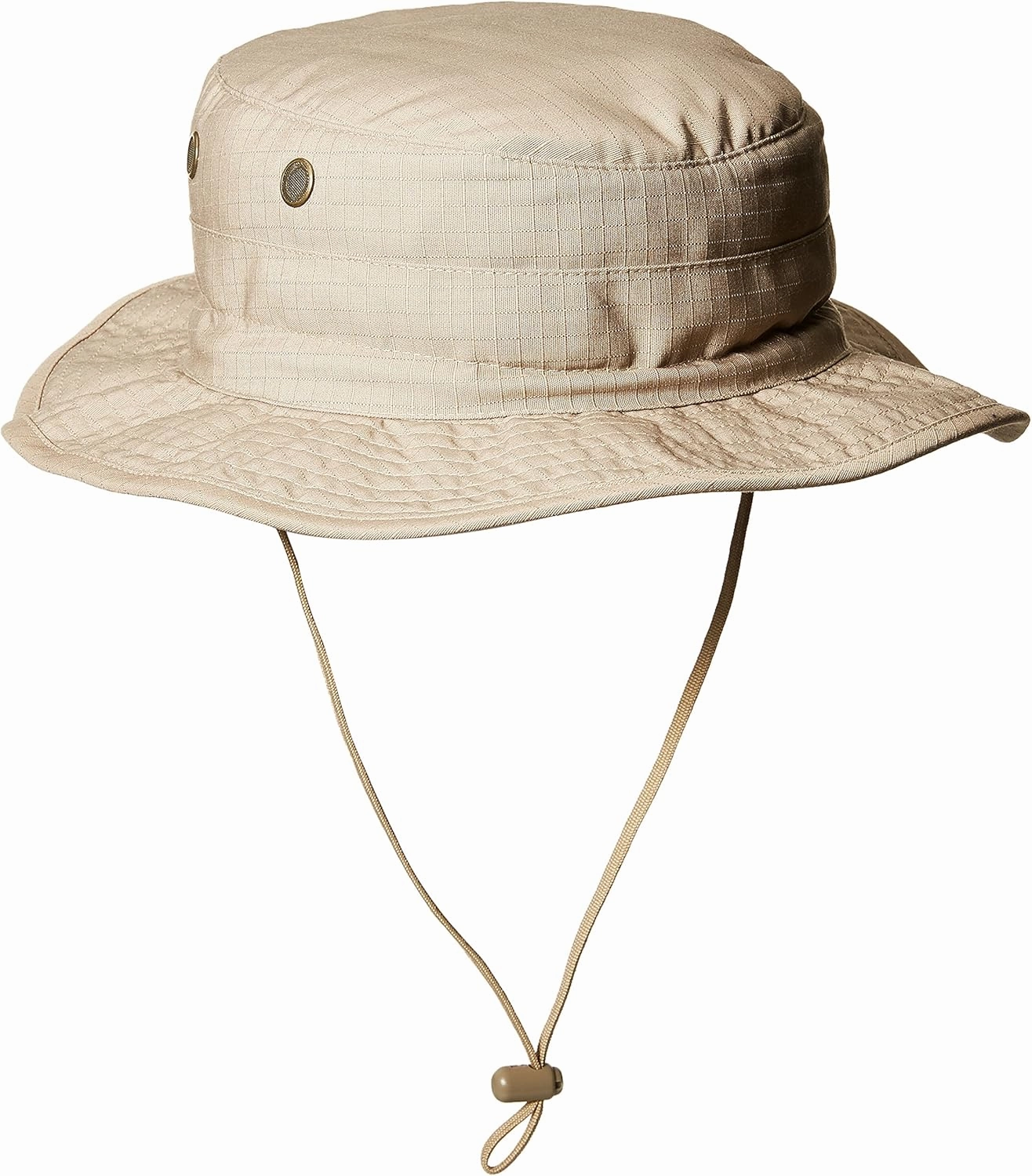 Tru-Spec Gen-II Adjustable Boonie Hat - Military Standard Issue - Adjustable Strap - 65/35 Polyester/Cotton Rip-Stop - OSFM
