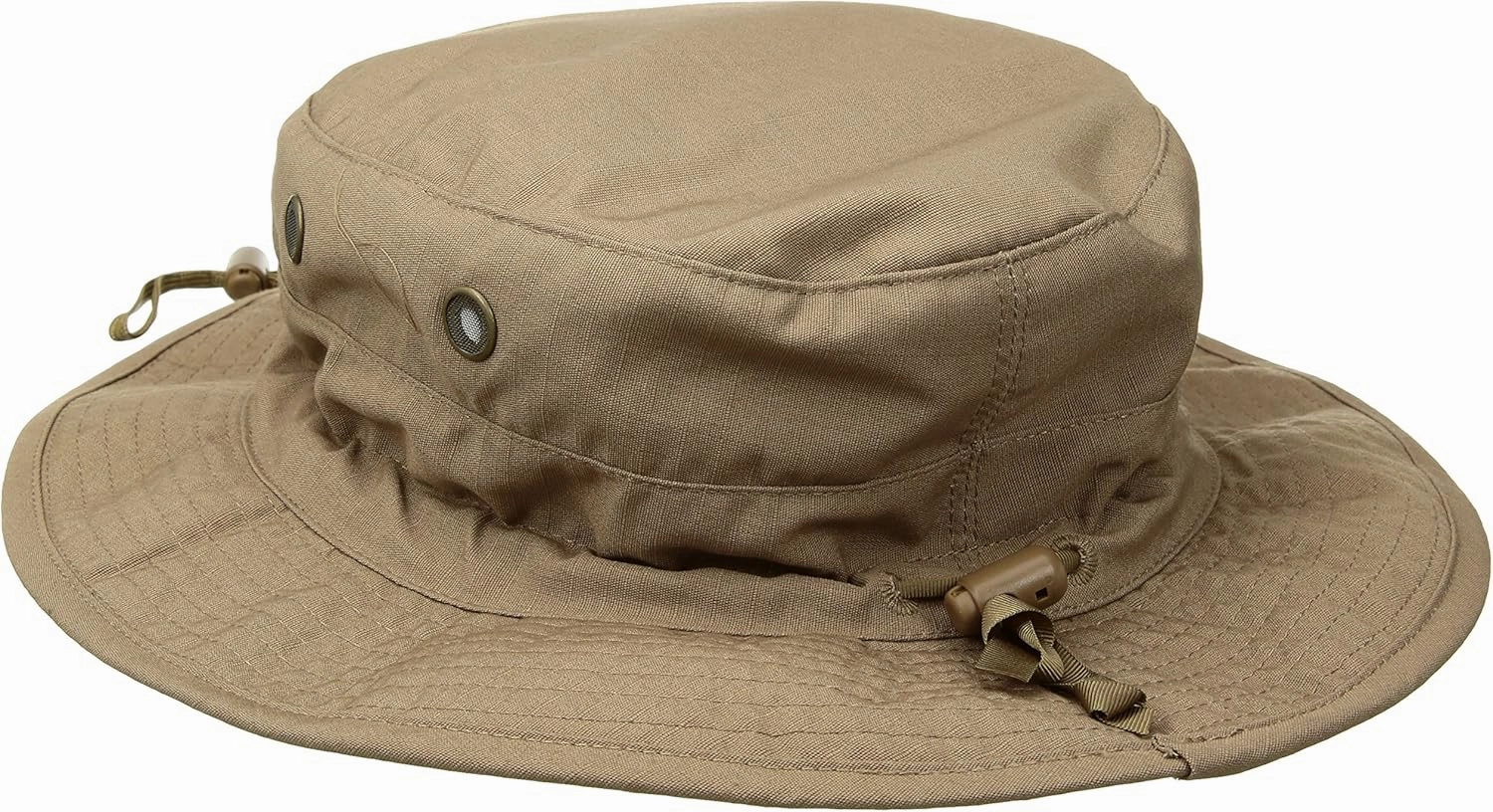 Tru-Spec Gen-II Adjustable Boonie Hat - Military Standard Issue - Adjustable Strap - 65/35 Polyester/Cotton Rip-Stop - OSFM