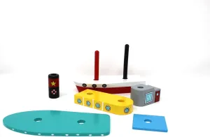 Tugboat Stack & Play Puzzle Toy