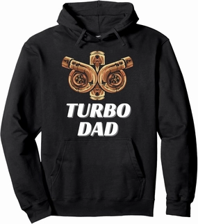 Turbocharger Turbo Dad Car Tuner Tuning Pullover Hoodie