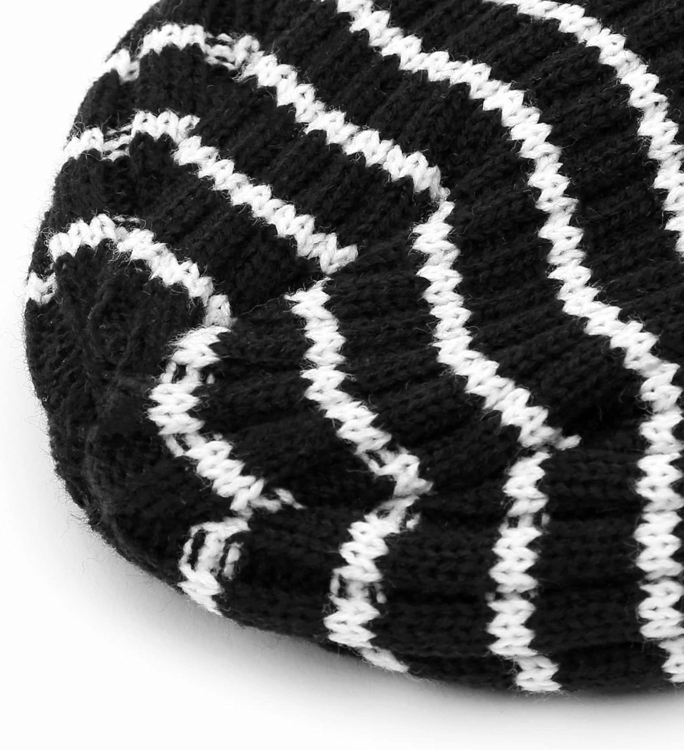 UNDERCONTROL Flexible Fit Logo Embroidery Unisex Fall Winter Thin Long Acryl Trawler Beanie Knit Slouchy Skull Ski Hat Korea