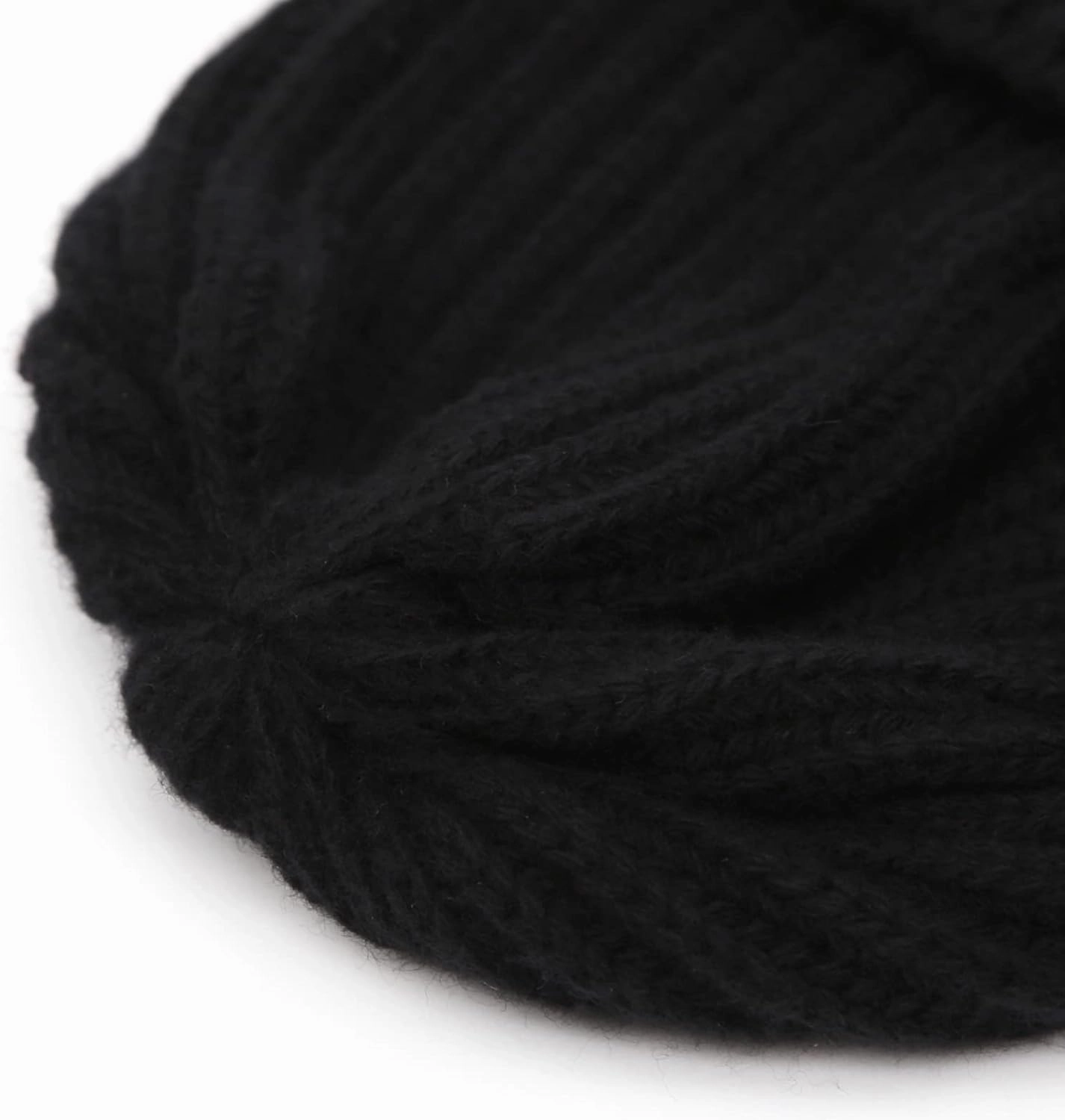 UNDERCONTROL Gold Brass Label Wool Cashmere Blend Fall Winter Unisex Cuffed Rollup Warm Plain Beanie Korea Knit Skull Ski Hat