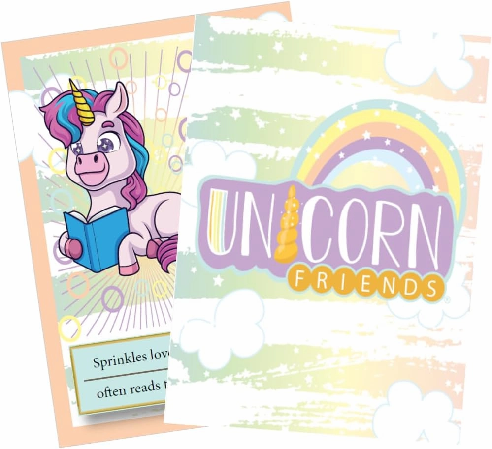 Unicorn Trading Cards Party Pack- 10 Individual Packs of Magical Unicorn Cards, Best Unicorn Party Favors