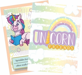 Unicorn Trading Cards Party Pack- 10 Individual Packs of Magical Unicorn Cards, Best Unicorn Party Favors