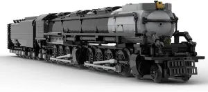 Union-Pacific Class 4000 Big Boy Locomotive Building and Construction Set, Retro Steam Train Model to Build and Display, Great Gift for Locomotive Fans (2260 PCS) - Static