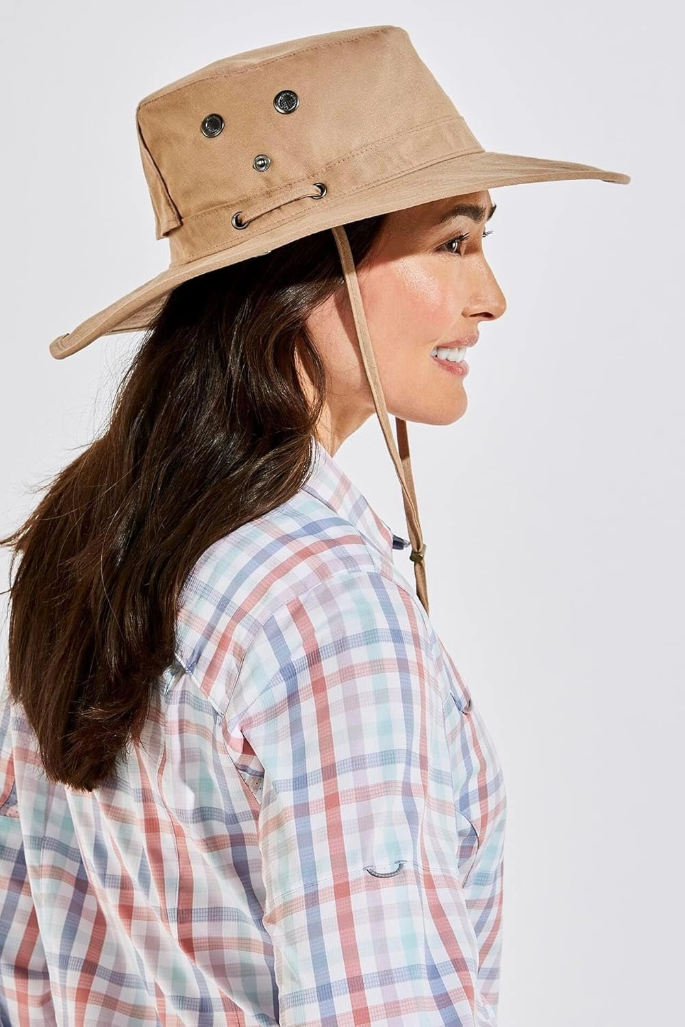 Unisex Bucket Hat with Chin Cord - UPF 50 Sun Protection - Charlie