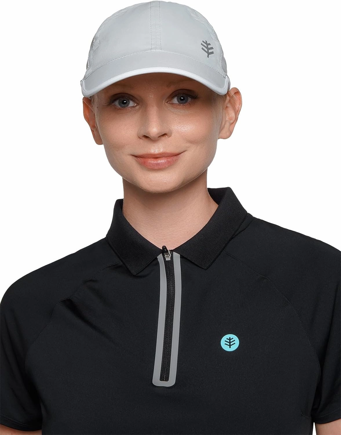Unisex Sports Cap - UPF 50 Sun Protective - Reflective Logo - Lenny