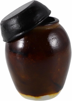 UPKOCH Korean Dollhouse Miniature Jar Authentic Tiny Pickling Pot for Dollhouse Decoration Cultural Representation of Korean Cuisine Unique Collectible Mini Jar for Home Decor