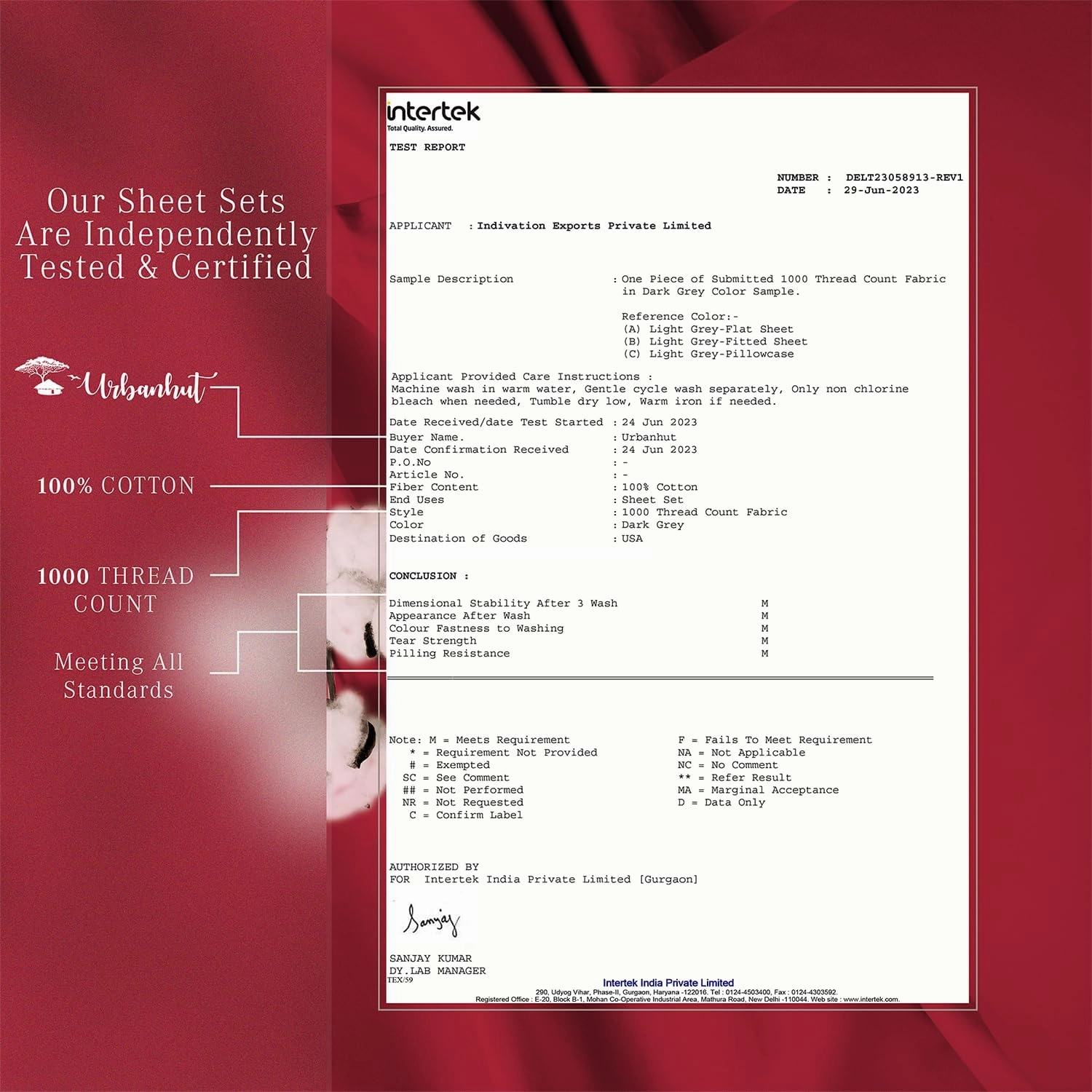 URBANHUT 1000 Thread Count Queen Bed Sheets Egyptian Cotton Sheet Set, Long Staple Soft & Breathable, 4 Pc Bed Sheet Sets, Luxury Hotel Sateen Sheets Fits 16" Deep Pocket - Burgundy