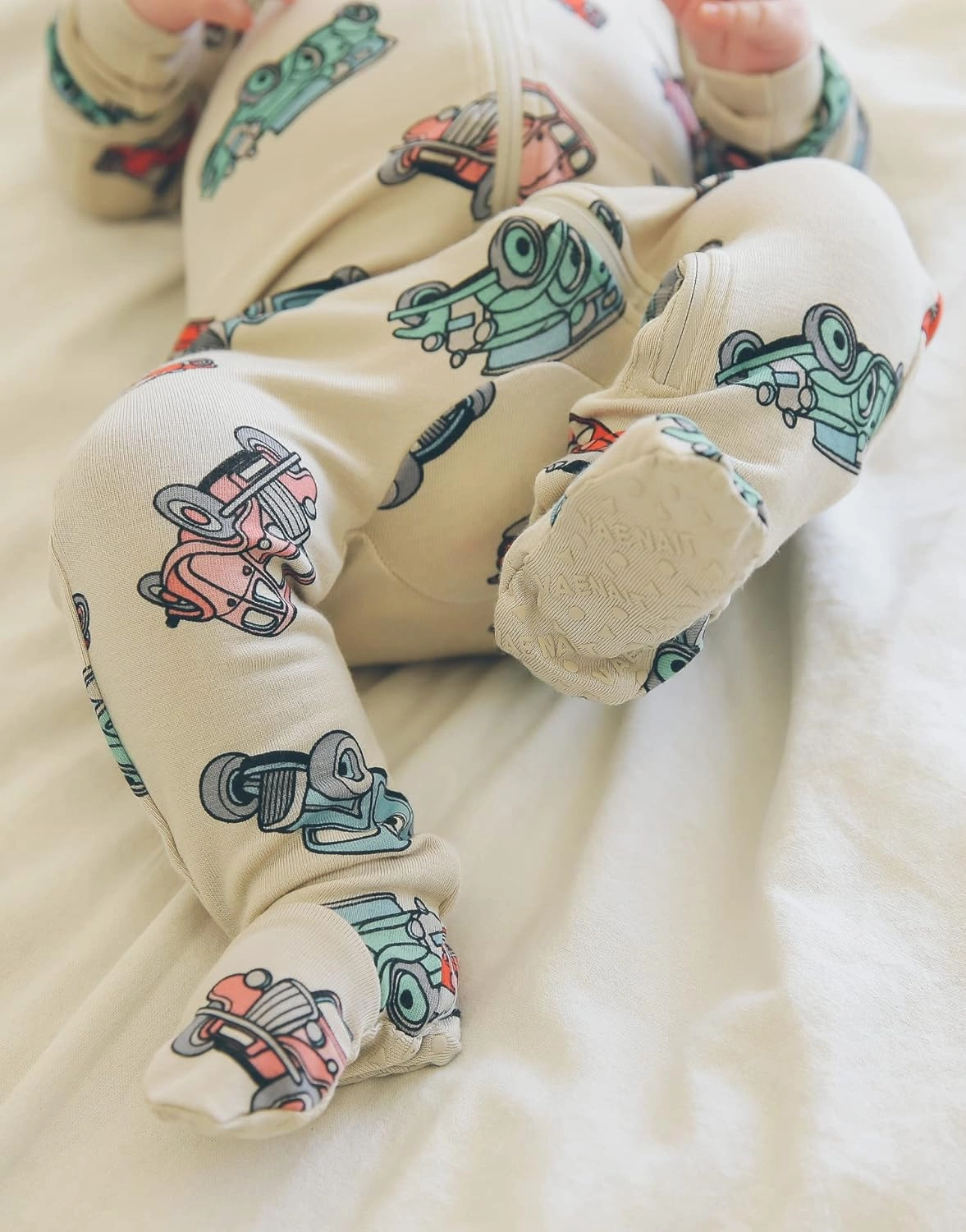 VAENAIT BABY Infant Toddler Boys Girls Footed Pajamas One-PIece Romper Sleep and Play 0M-2T