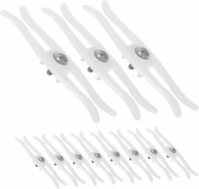 Vaguelly Curtain Track Mounting Clips 20pcs Window Locks for Vertical Windows Anti-Rebound Curtain Track Stoppers