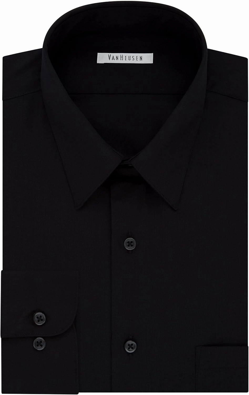 Van Heusen Men's BIG FIT Dress Shirts Poplin (Big and Tall)
