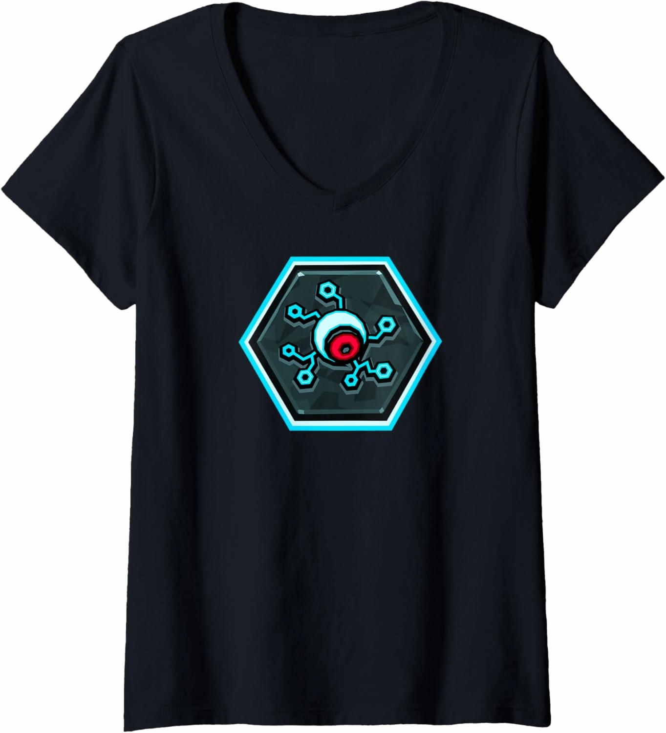 Vectron Emblem | SteamWorld V-Neck T-Shirt