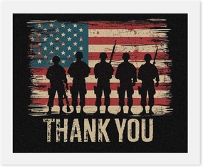 Veterans Day Memorial Day Partiotic Military Funny Digital Oil Painting Adults DIY Paint by Number on Canvas for Home Decor Gifts 40x50cm