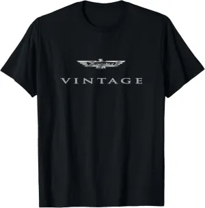 VINTAGE CAR EMBLEM, 1960s THUNDERBIRD LUXURY SPORTS CAR T-Shirt