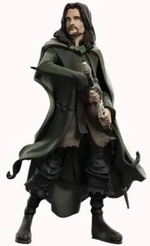 Weta Workshop Collectibles Lord of The Rings Mini Epics Vinyl Aragon 12 cm Figures, Gray, Standard