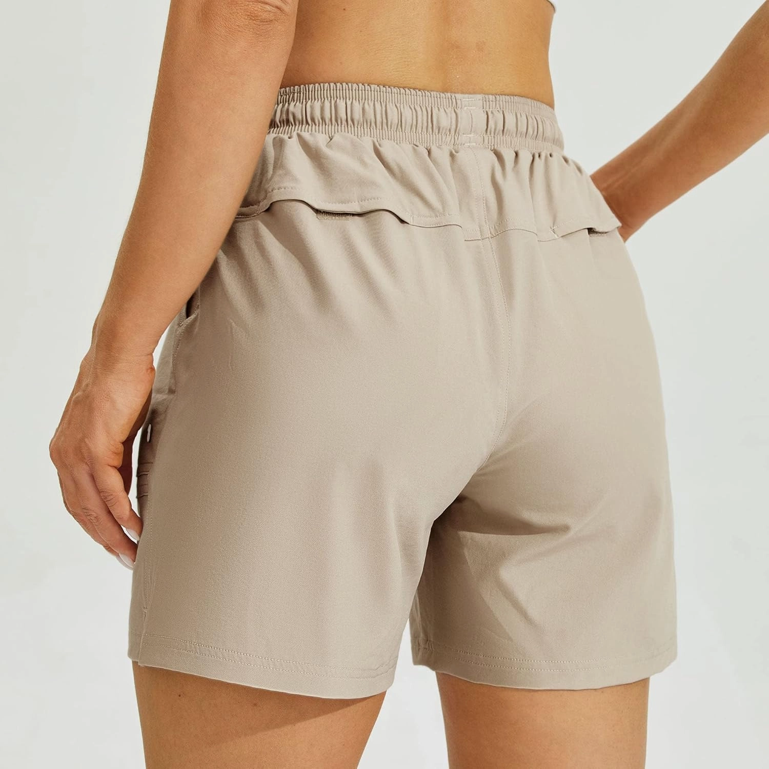 Willit Women's 5" Hiking Shorts Golf Athletic Outdoor Shorts Quick Dry Workout Summer Water Shorts with Pockets
