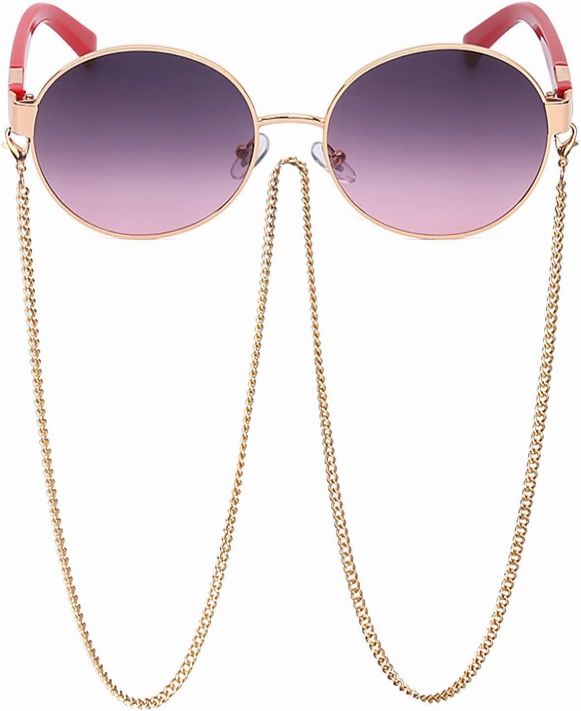 Woman Chain Trendy Fashion Sunglasses Luxury Classic Outdoor Man Retro Sunglasses