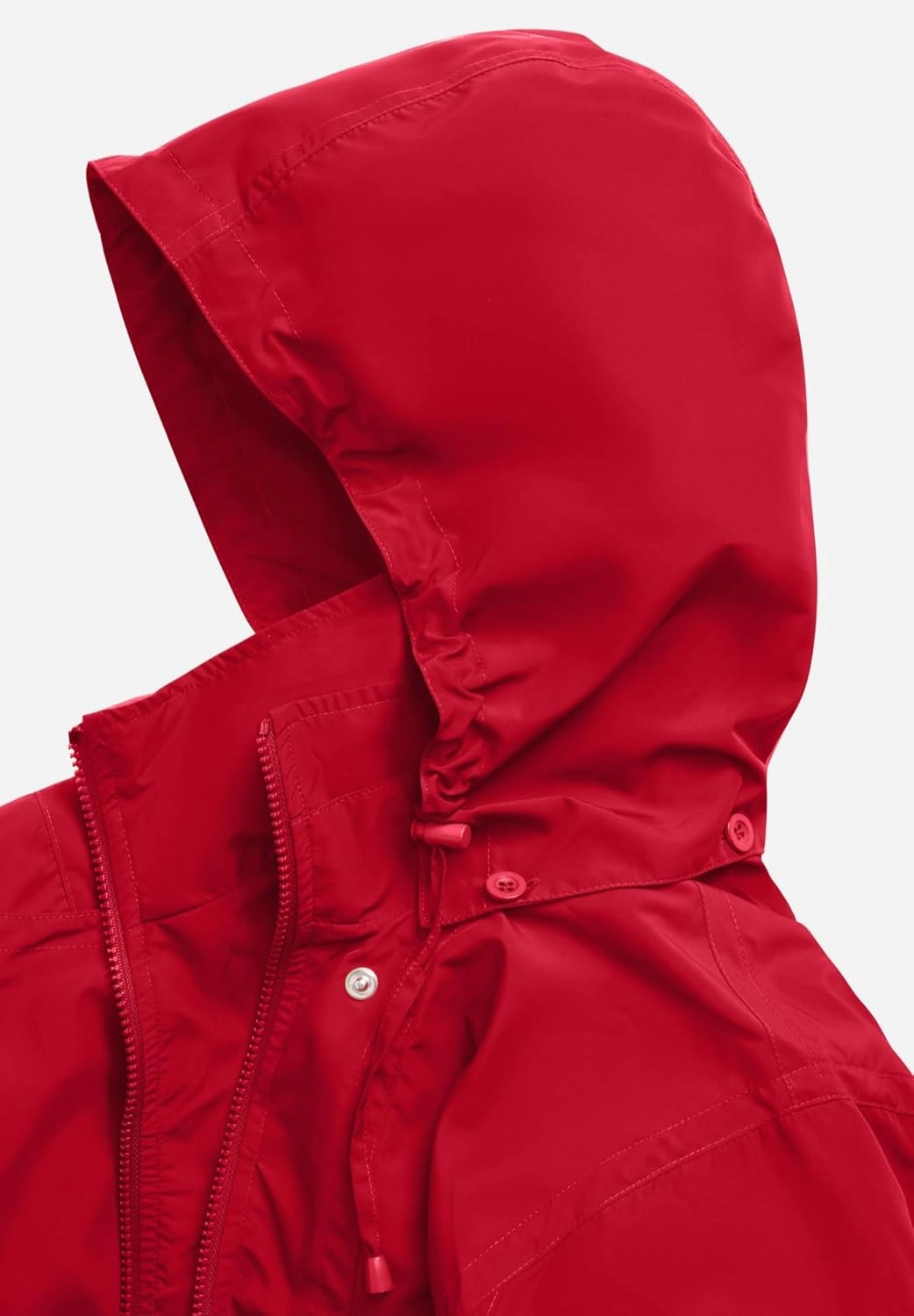 Woman Within Plus Size Fleece-Lined Taslon Anorak
