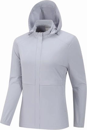 Women's UV Protection Zip-Up Jacket Moisture-Wicking for Tennis Golf Summer Sports