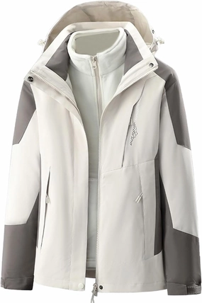 Women's Waterproof Rain Jacket Lightweight Hooded Raincoat for Hiking Travel Outdoor Softshell Windbreaker Jacket