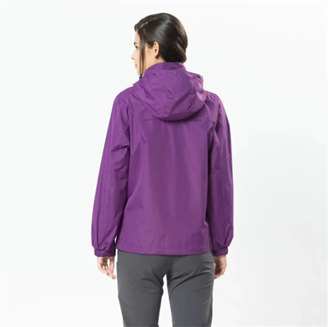 Women's Waterproof Hiking Jacket Windproof Windbreaker Camping Hunting Running Trekking Fishing Coats