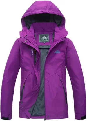 Women's Waterproof Hiking Jacket Windproof Windbreaker Camping Hunting Running Trekking Fishing Coats