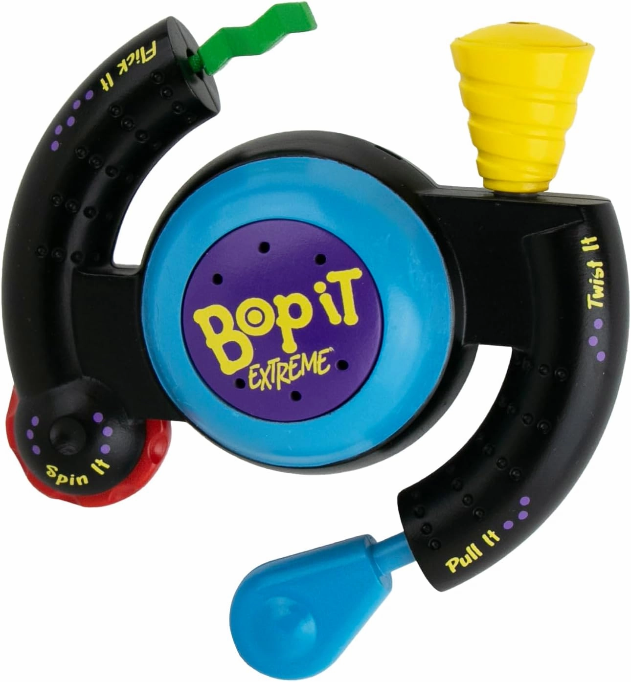 World's Smallest Bop It Extreme – Play The Classic Bop It Challenge in a Miniature, Collectible Size, Travel Electronic Game, Great for Kids and Adults, Family Game, Party Game