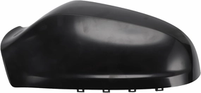 X AUTOHAUX Car Rear View Left Driver Side Mirror Cover Cap Replacement Matte Black for Opel for Astra H 04-09 for Vauxhall for Astra H MK5 04-09 Mirror Guard Covers Exterior Decoration Trims
