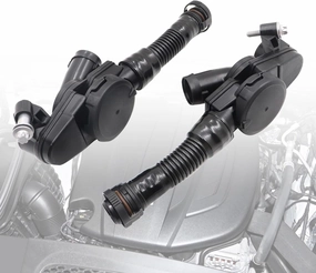 XQSMWF 2PCS Left and Right Engine Crankcase Vent Valves Compatible with Porsche Cayenne Macan Panamera 2013-2018# 94610723077 94610722977