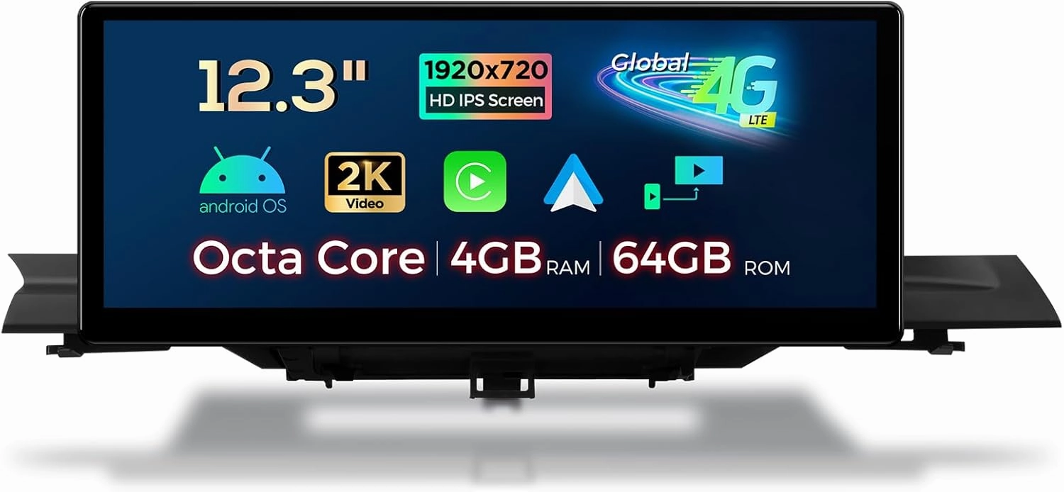 XTRONS 12.3 Inch Android 13 Car Stereo for Audi A4 A5 S4 S5 RS4 RS5 (B9)(2016-2020) MIB System, IPS Touch Screen 4 64GB Global 4G Car Radio GPS Navigation Support Wireless CarPlay Android Auto