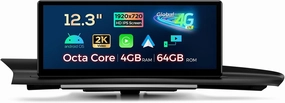 XTRONS 12.3 Inch Android 13 Car Stereo for Audi A6 A7 RS6 RS7 S6 S7 C7 (2012-2015) MMI 3G/3G  System, IPS Touch Screen 4 64GB Global 4G Car Radio GPS Navigation Support Wireless CarPlay Android Auto