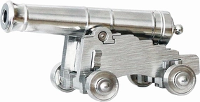 Z-ONE Mini Cannon Stainless Steel Model Famous 19th Century Naval Deck and Napoleon Cannons Handcrafted Highly Collectible