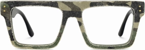 Zeelool Classic Oversized Aviator Eyeglasses Fashion Clear Glasses for Men with Non-prescription Lens Killian ZJGA358799